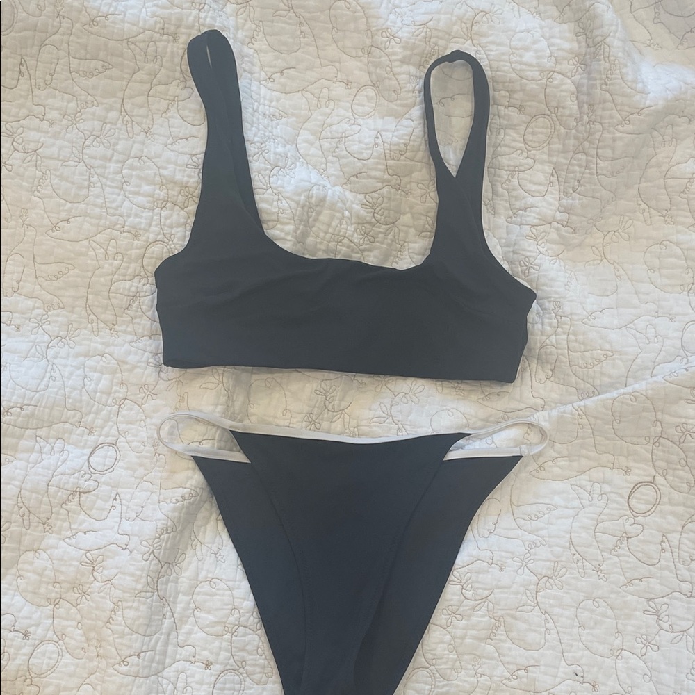 H&M black bikini set
